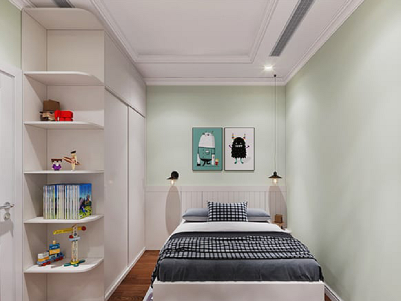 Hình 7: Nội thất đa năng cho phòng ngủ trẻ em