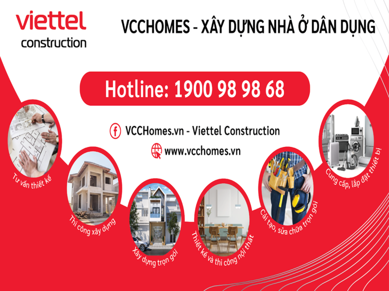 VCCHomes - Đơn vị chuyên cung cấp dịch vụ xây dựng nhà trọn gói uy tín