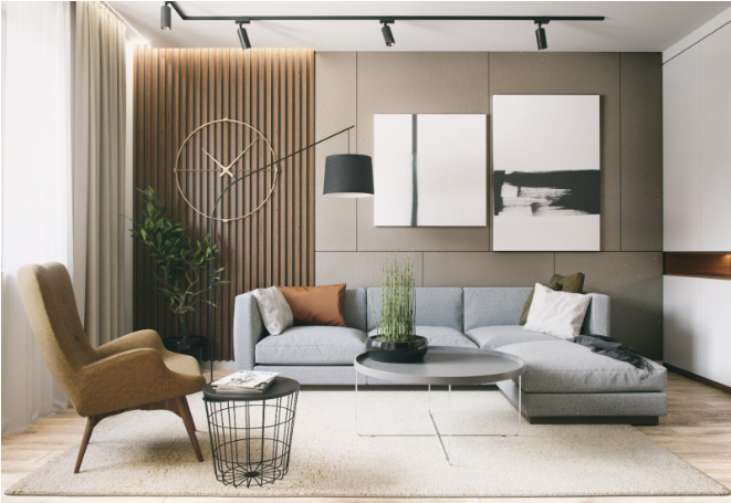 Phong cách tối giản mang đến cho không gian phòng khách vẻ đẹp đơn giản nhưng vô cùng tinh tế