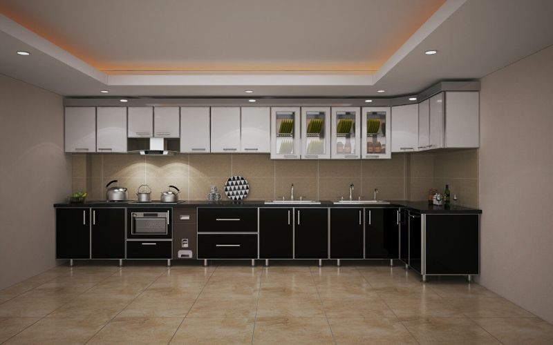 7. Vì sao nên chọn tủ bếp tối màu: Gây ấn tượng mạnh mẽ về mặt thiết kế